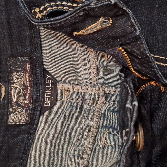 Silver Berkley slim straight jeans - Picture 6 of 8